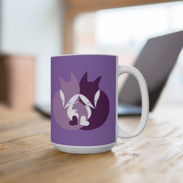 Fox & Ivy 15oz mug - Little Foxing Ray of Sunshine - Image 4