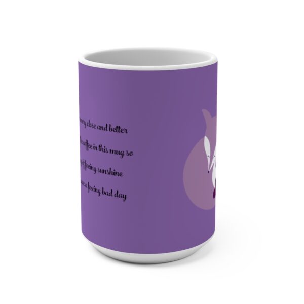 Fox & Ivy 15oz mug - Little Foxing Ray of Sunshine - Image 2